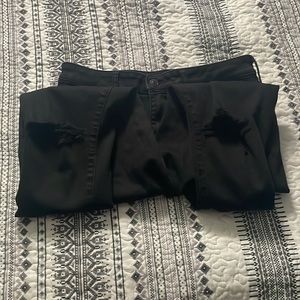 AE ripped black skinny  jeans